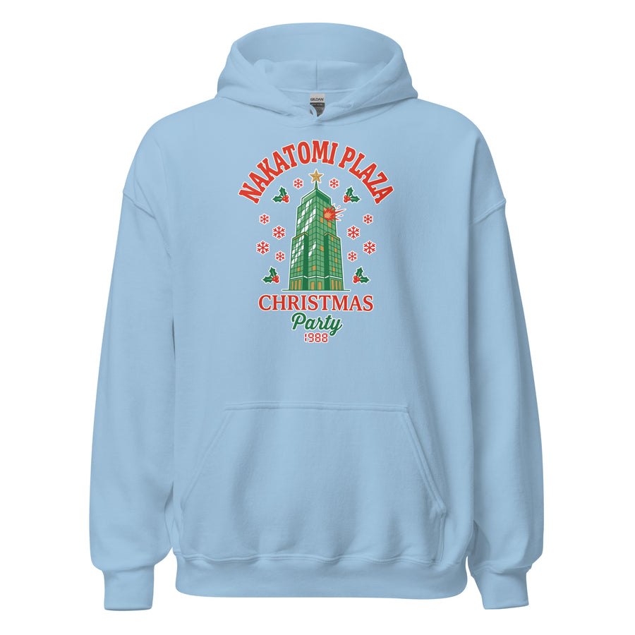 Nakatomi Plaza Christmas Party Hoodie Orbital Clothing