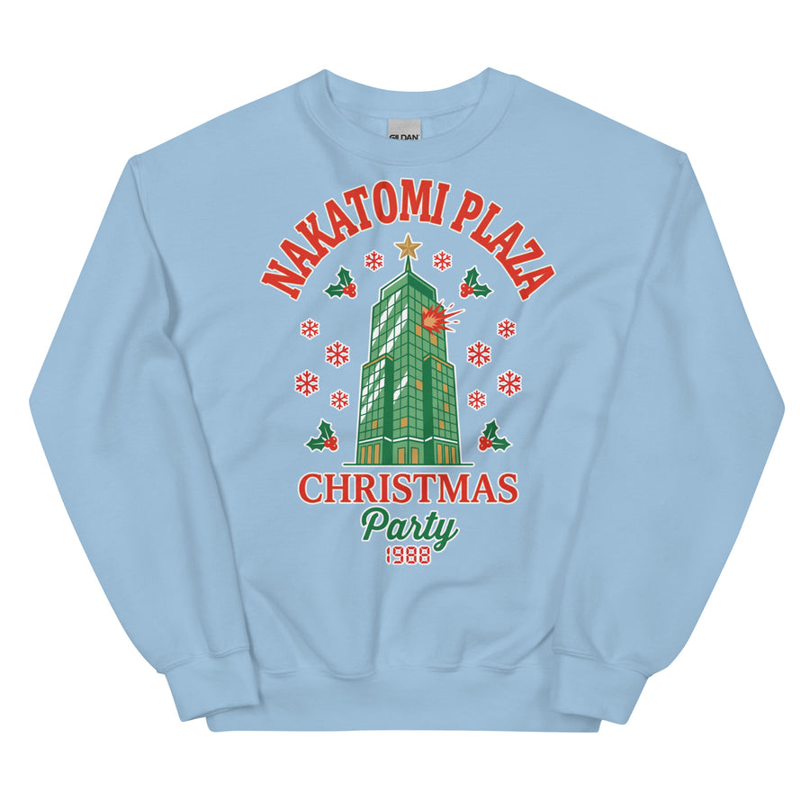 Nakatomi Plaza Christmas Party Sweatshirt Orbital Clothing