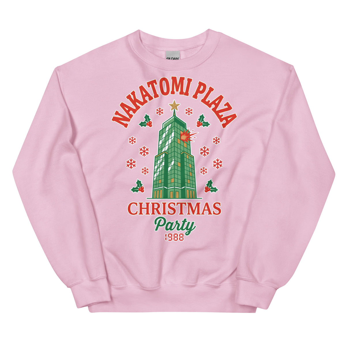 Nakatomi Plaza Christmas Party Sweatshirt Orbital Clothing
