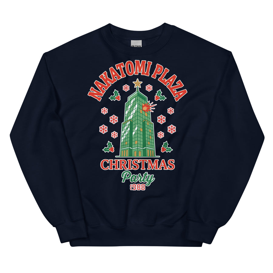 Nakatomi Plaza Christmas Party Sweatshirt Orbital Clothing