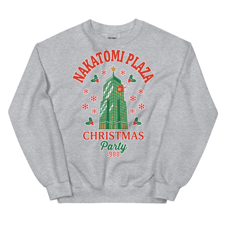 Nakatomi Plaza Christmas Party Sweatshirt Orbital Clothing