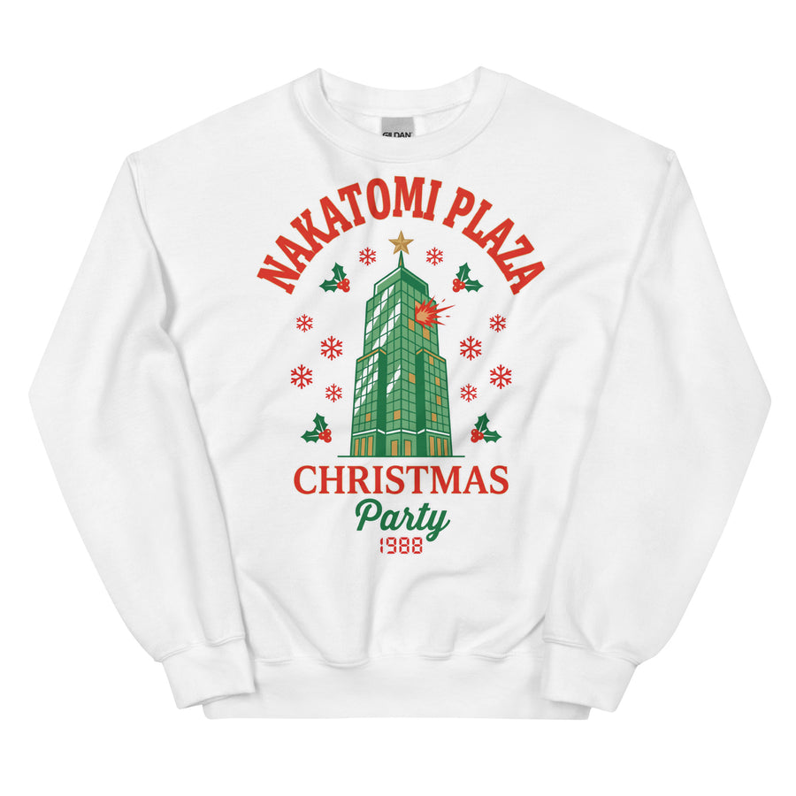 Nakatomi Plaza Christmas Party Sweatshirt Orbital Clothing