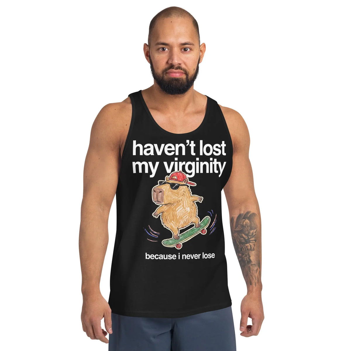 Haven't Lost My Virginity (Because I Never Lose) Tank Top Orbital Clothing