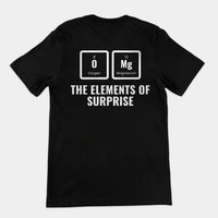 OMG The Elements Of Surprise T-Shirt (backprint) - Black / S