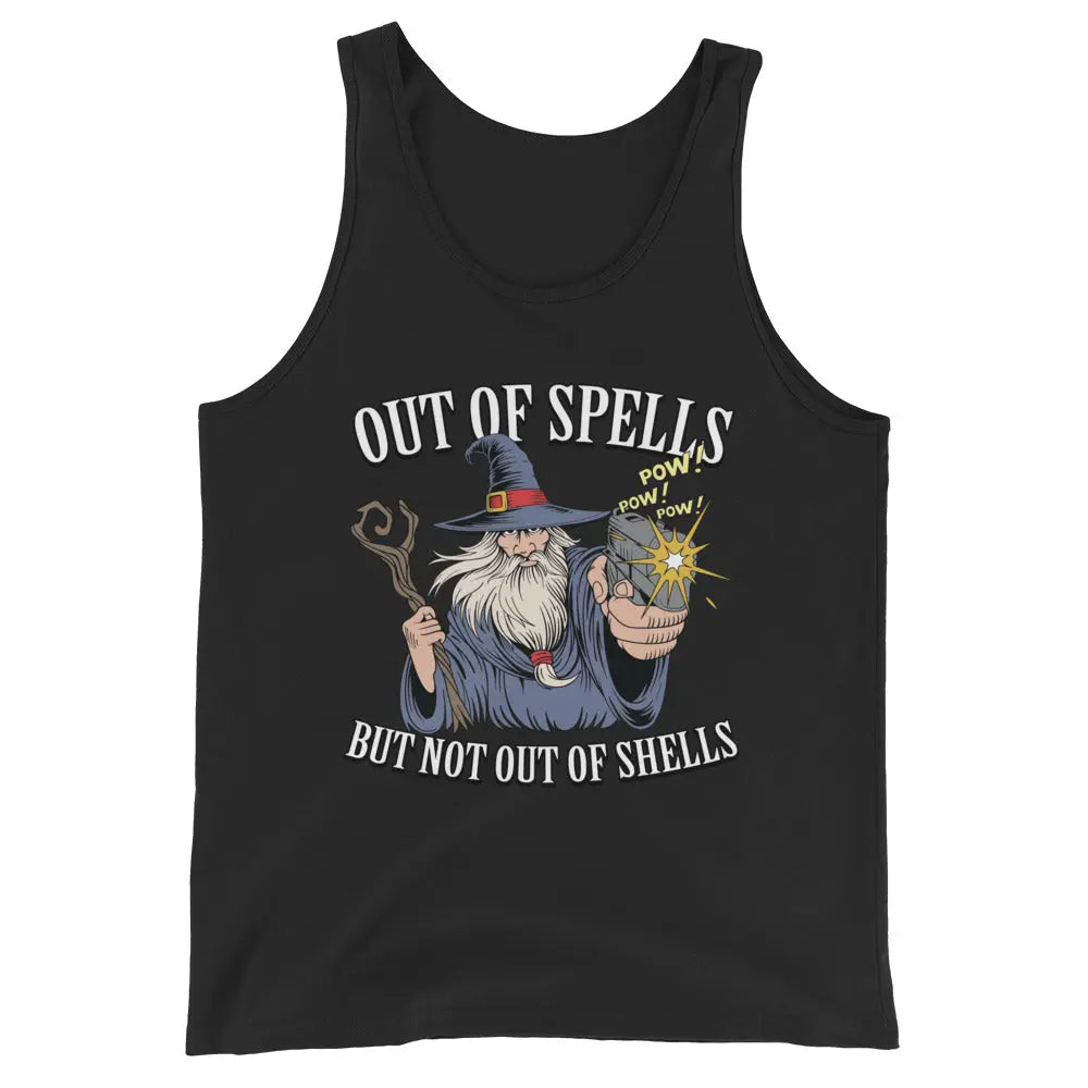 Out of Spells but Not Out of Shells Tank Top Orbital Clothing