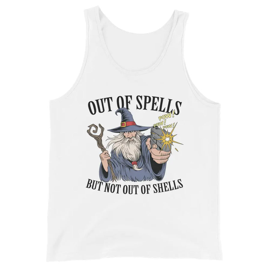 Out of Spells but Not Out of Shells Tank Top Orbital Clothing