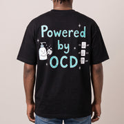 Powered By OCD T-Shirt (backprint)