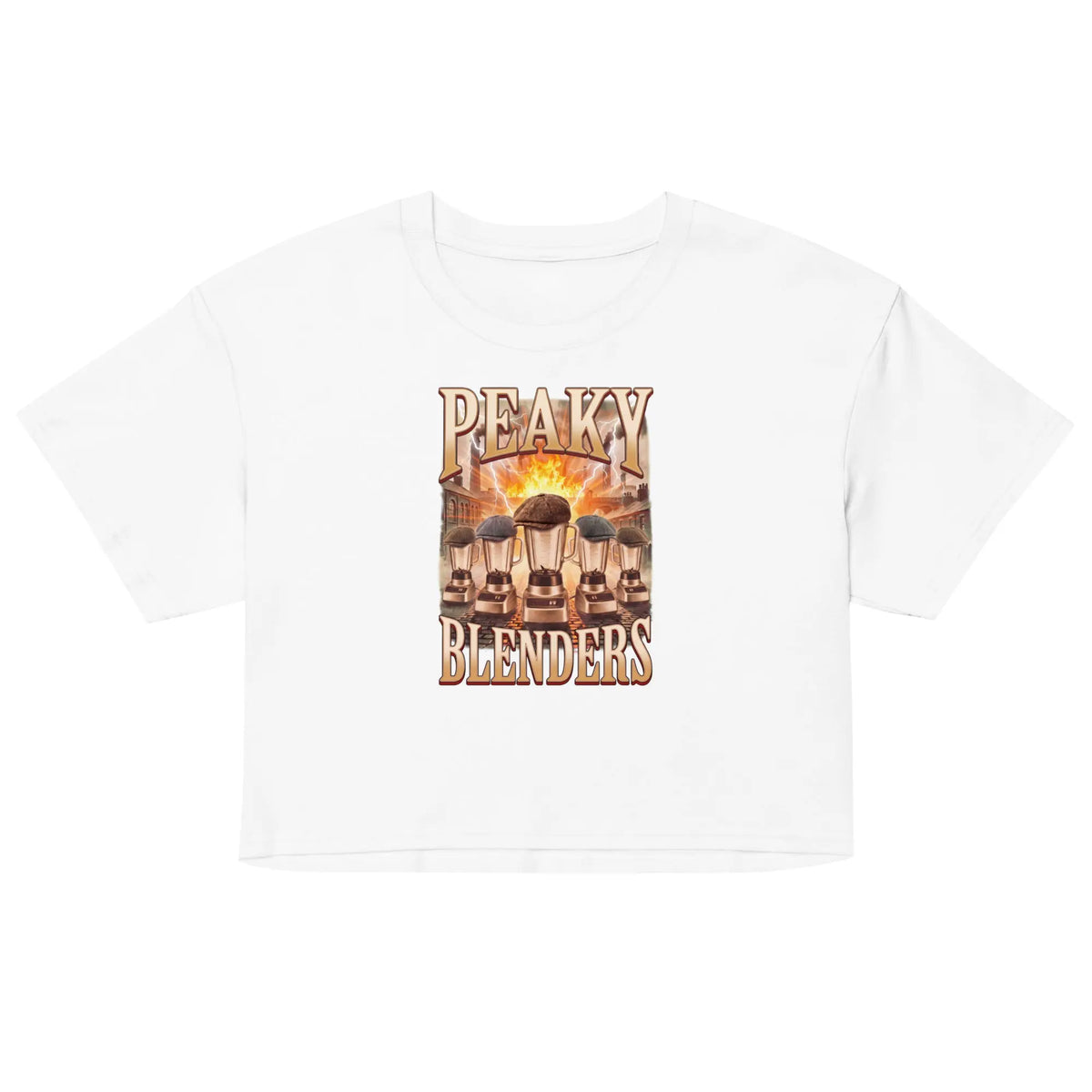 Peaky Blenders Women’s crop top Orbital Clothing