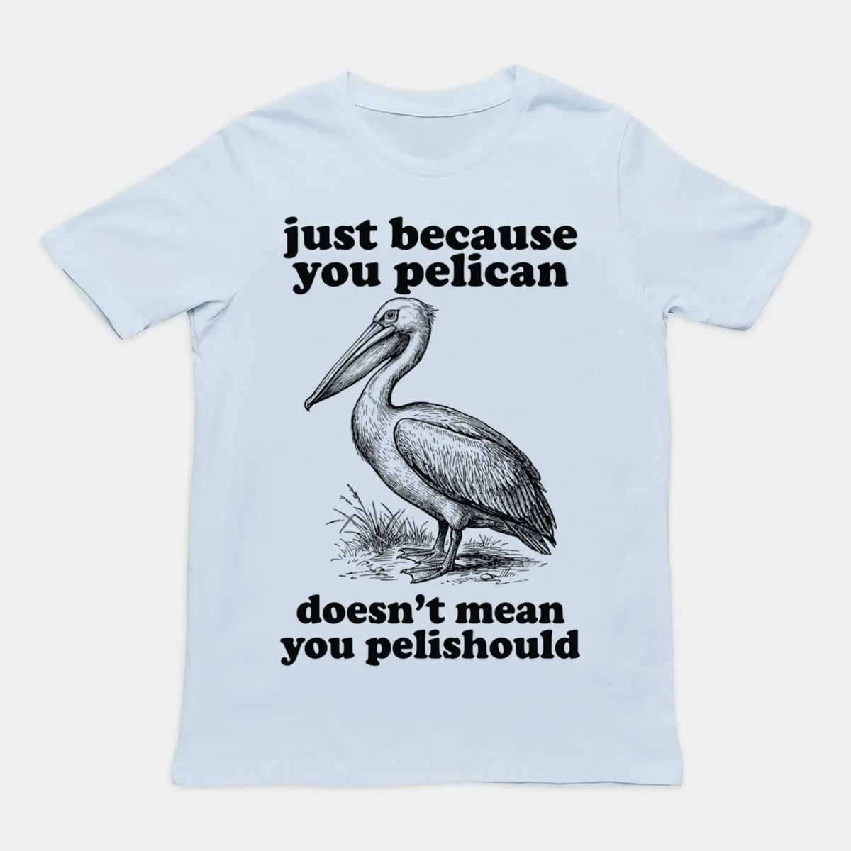 Just Because You Pelican Doesn't Mean You Pelishould T-Shirt Orbital Clothing