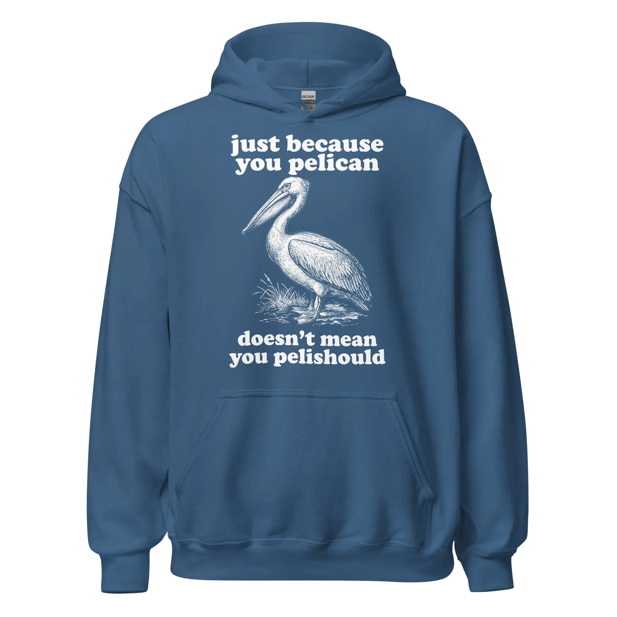 Just Because You Pelican Doesn't Mean You Pelishould Hoodie Orbital Clothing
