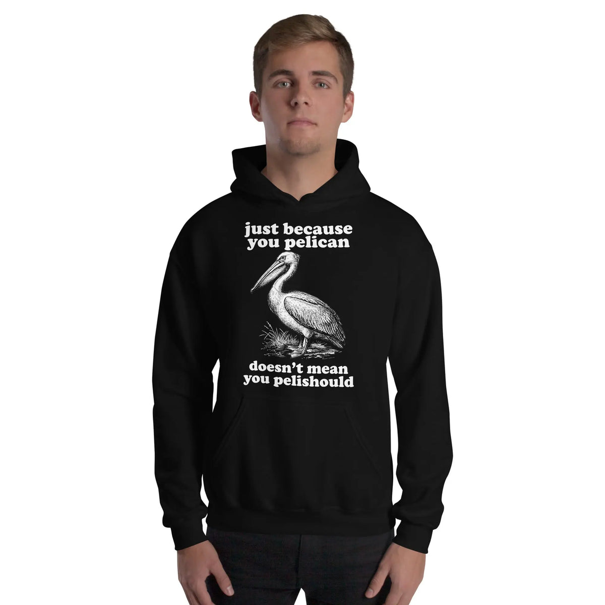 Just Because You Pelican Doesn't Mean You Pelishould Hoodie Orbital Clothing