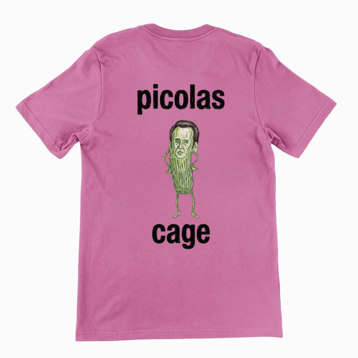 Picolas Cage T-Shirt (backprint) Orbital Clothing