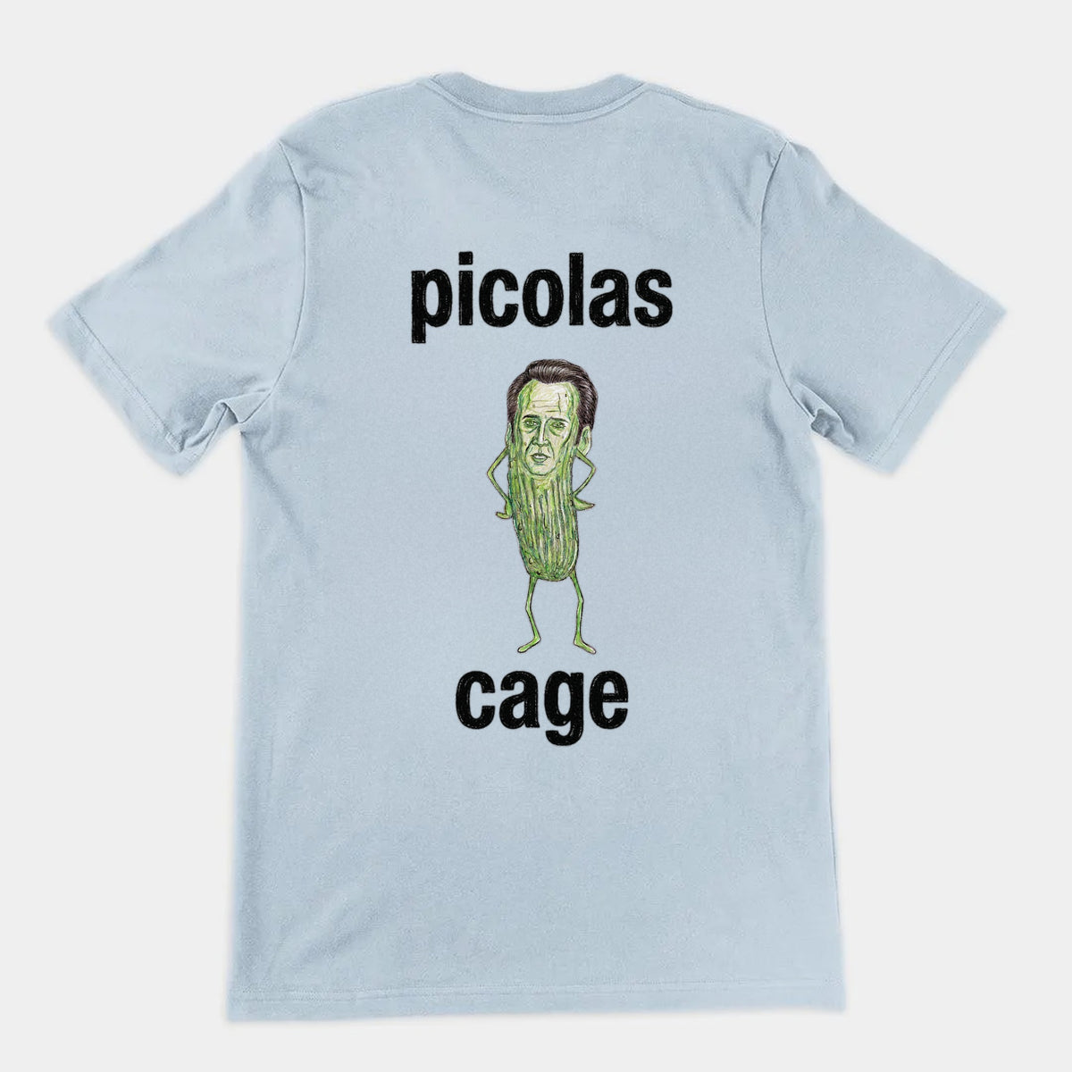 Picolas Cage T-Shirt (backprint) Orbital Clothing
