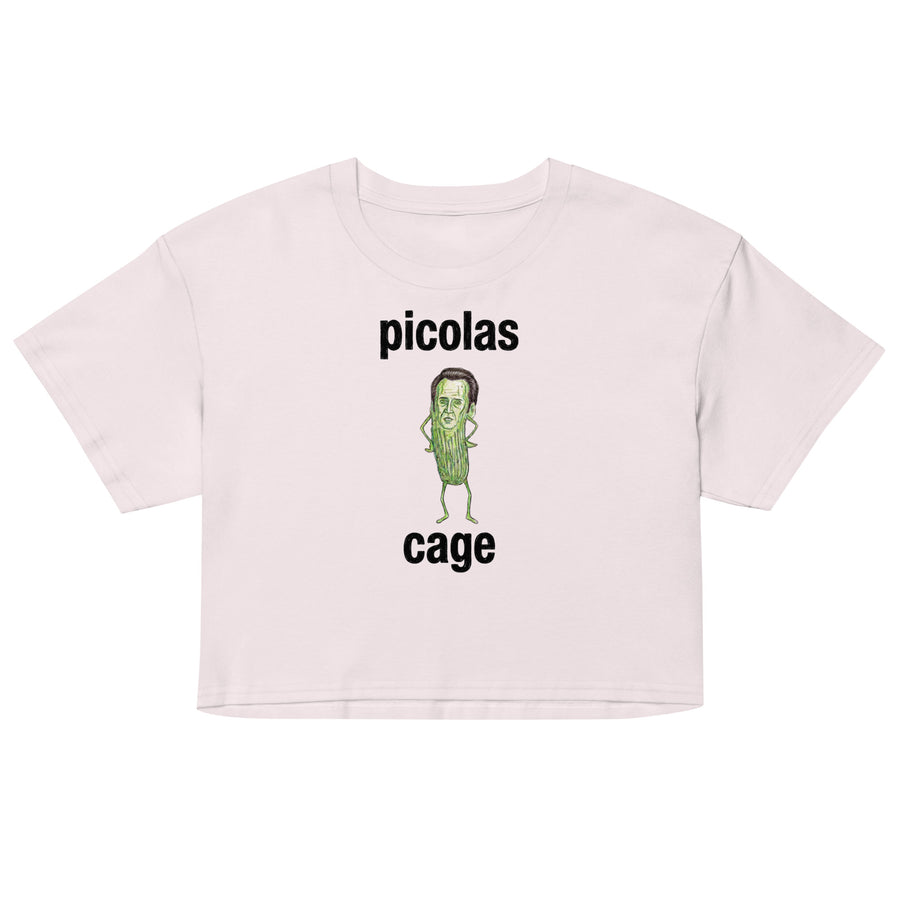 Picolas Cage Women’s crop top Orbital Clothing