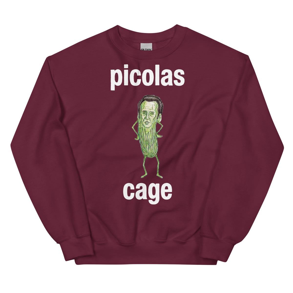 Picolas Cage Sweatshirt Orbital Clothing