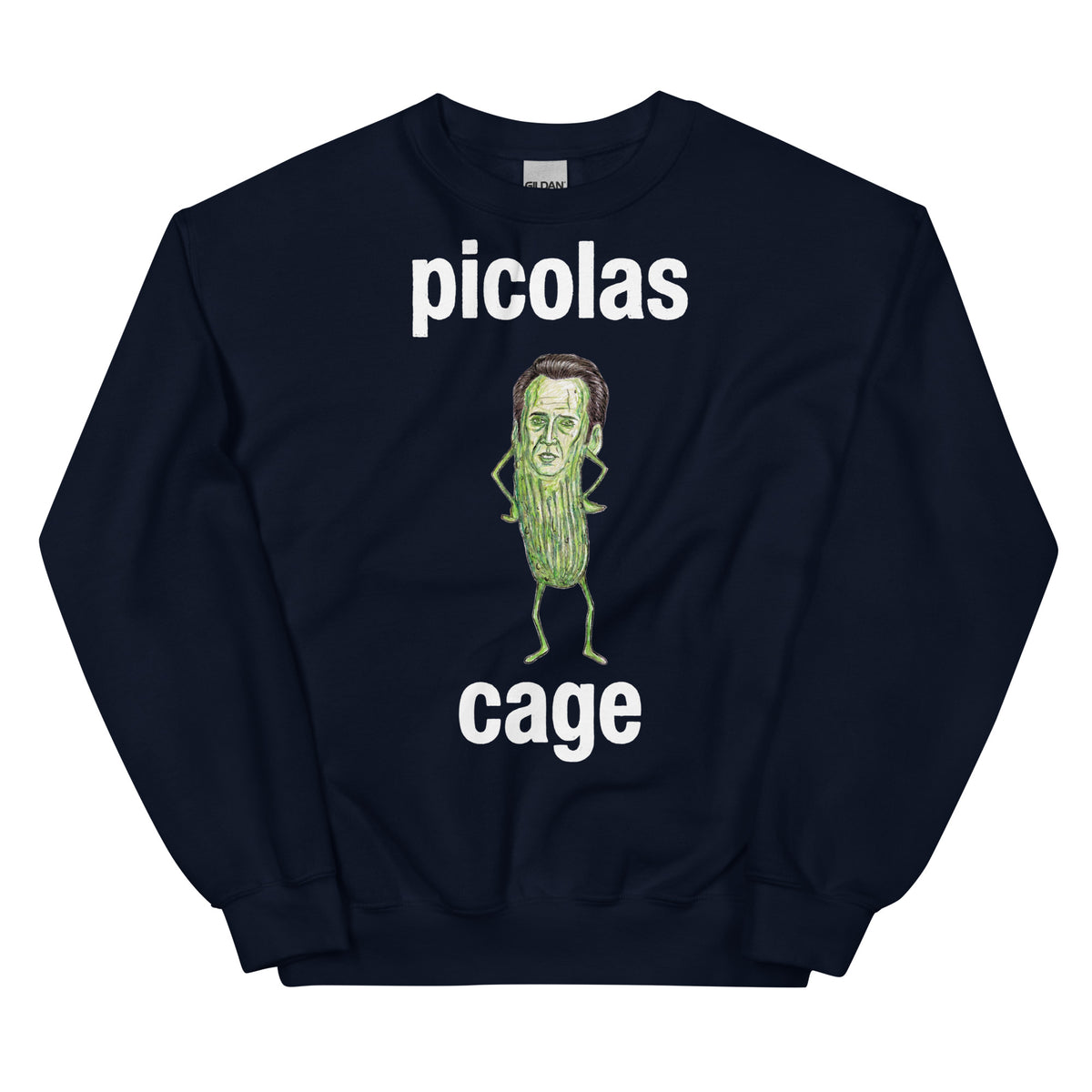 Picolas Cage Sweatshirt Orbital Clothing