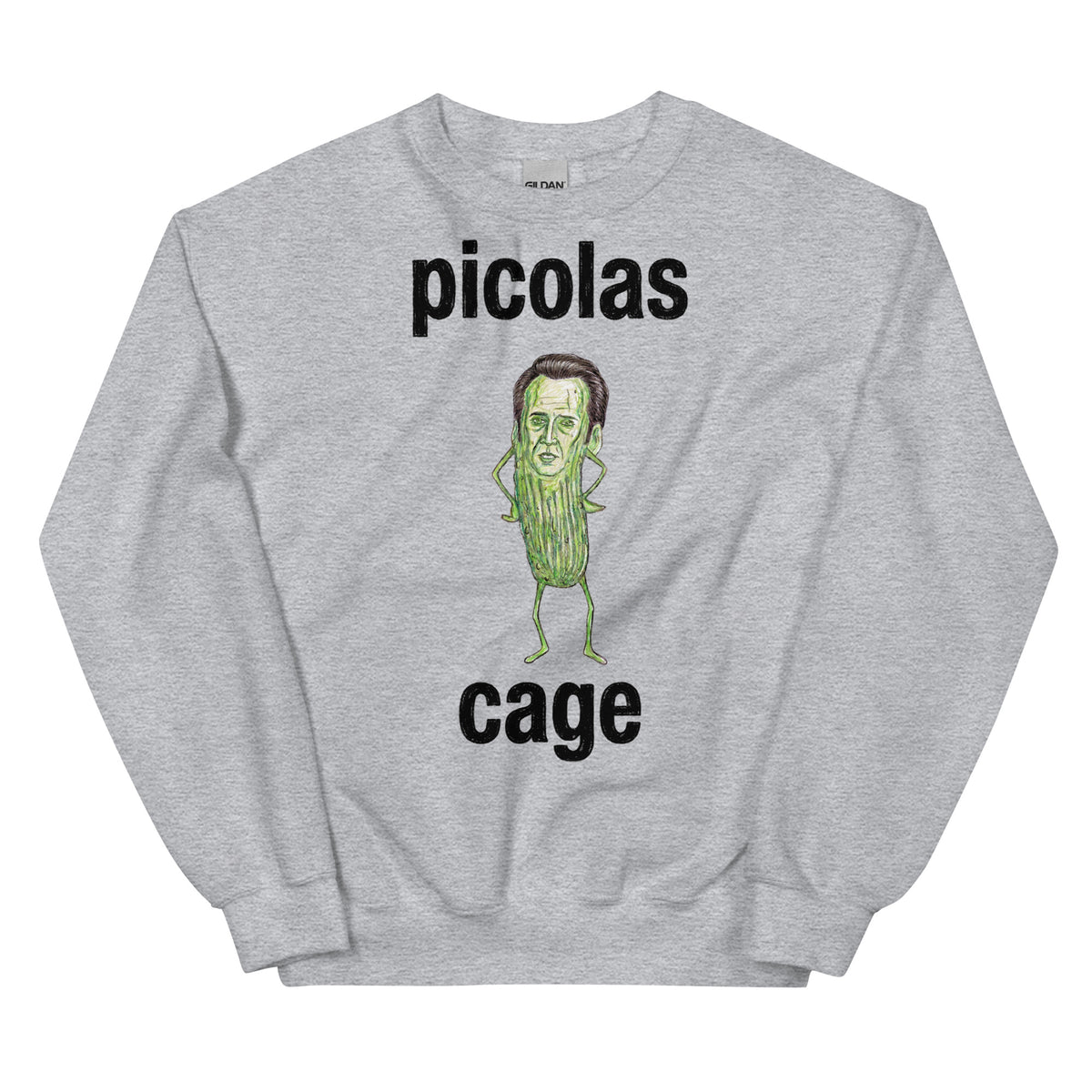 Picolas Cage Sweatshirt Orbital Clothing