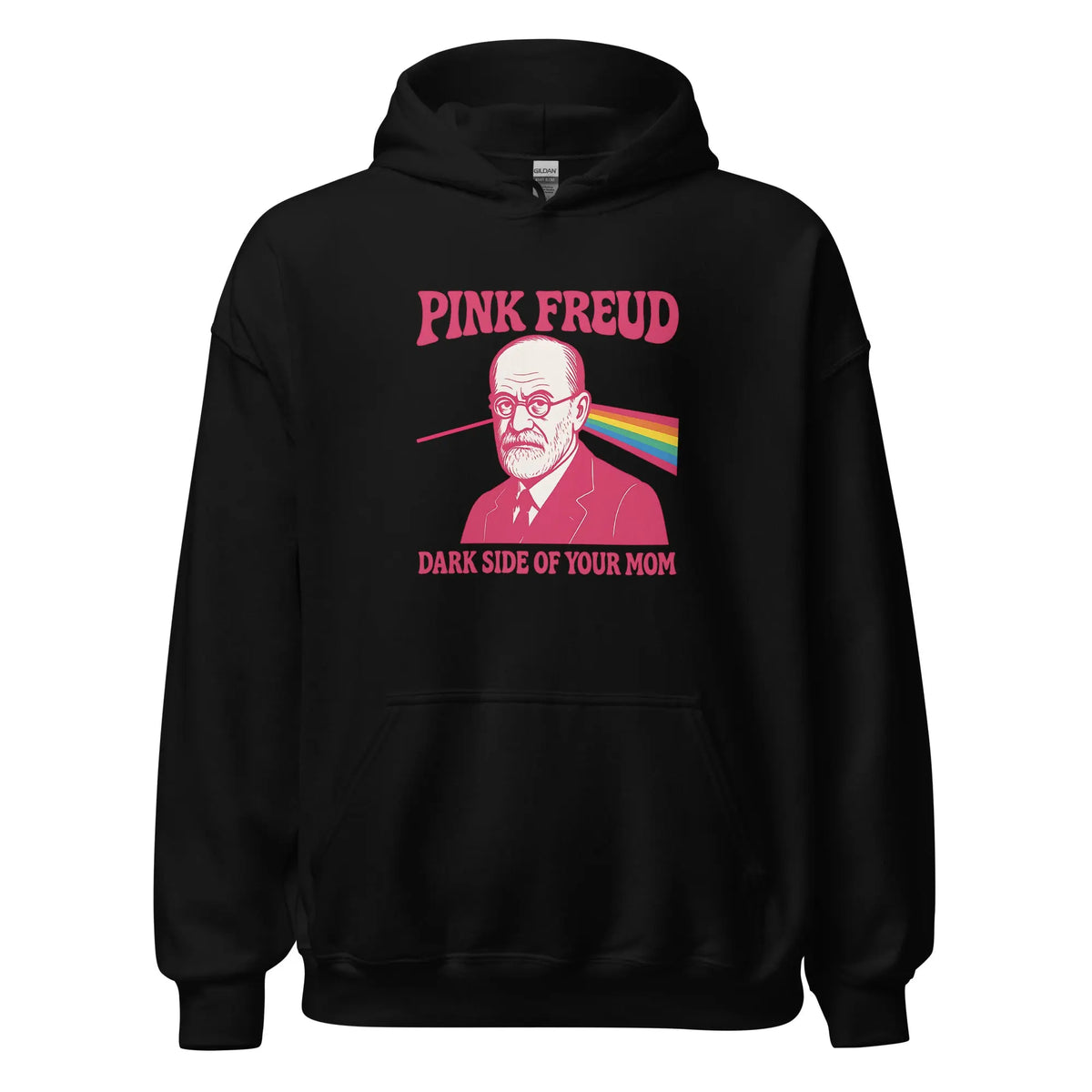 Pink Freud Dark Side of your Mom Hoodie Orbital Clothing