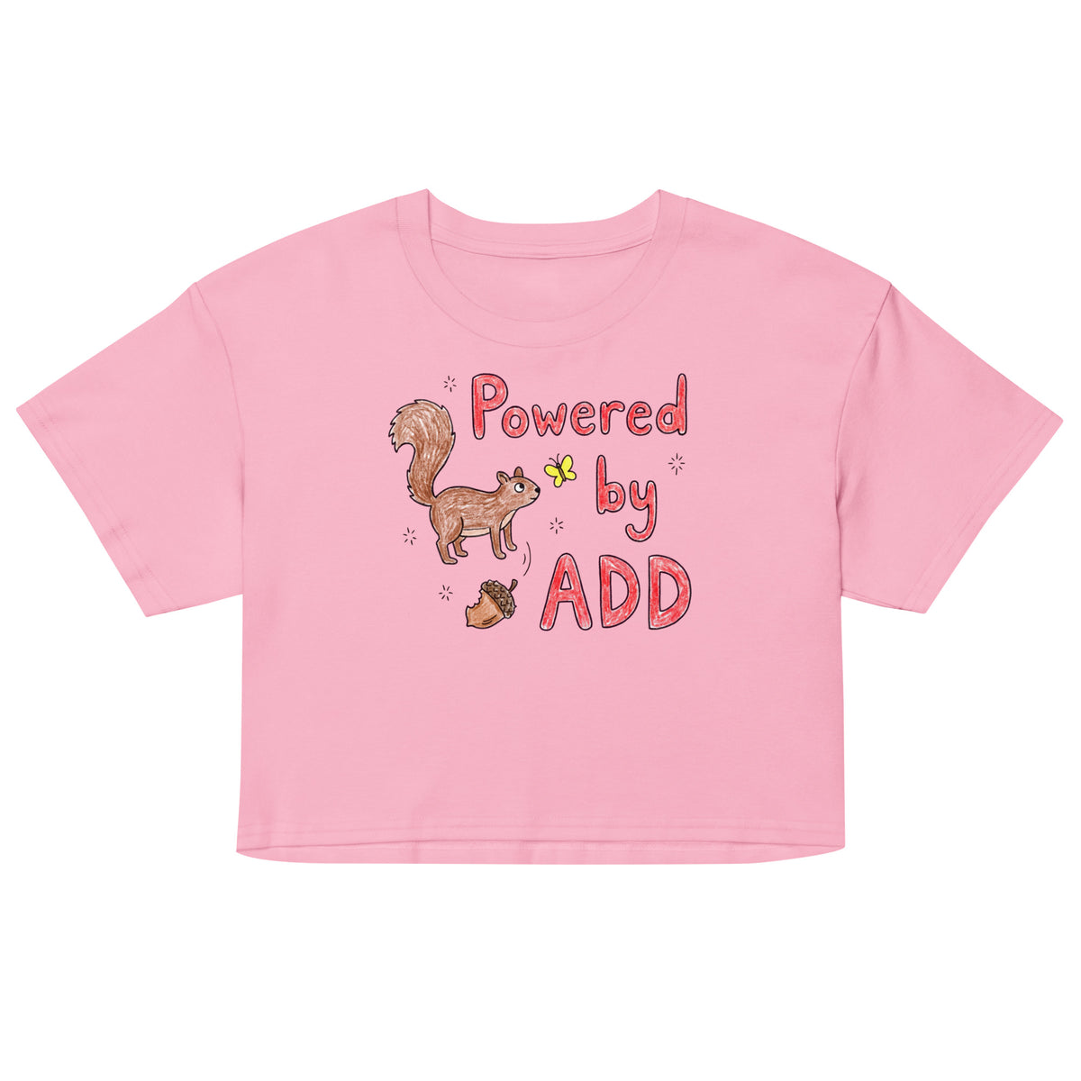 Powered By ADD Women’s crop top Orbital Clothing