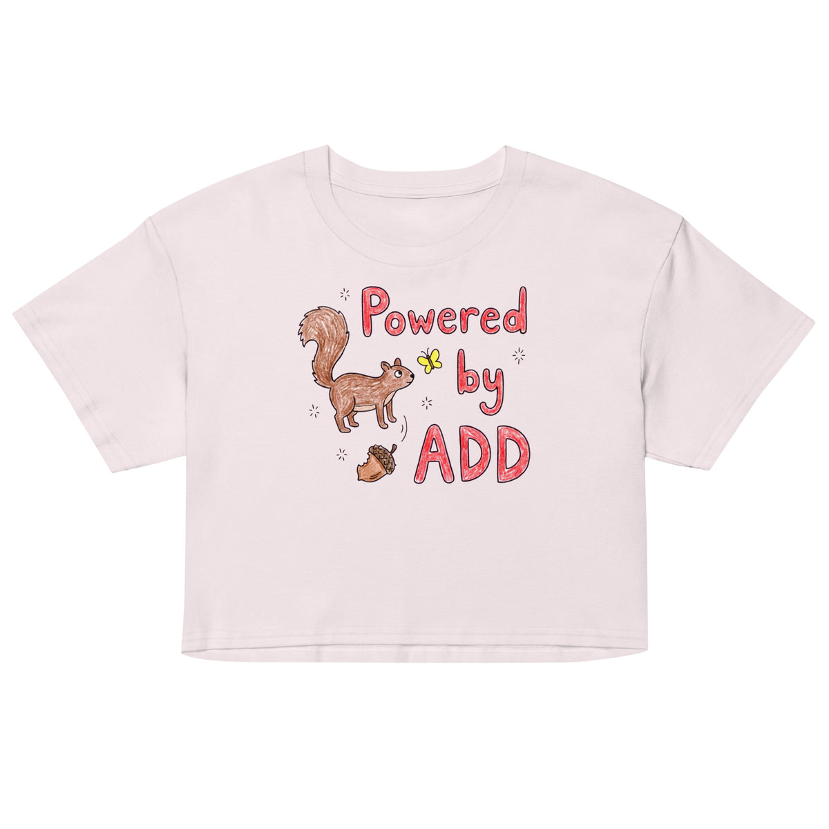 Powered By ADD Women’s crop top Orbital Clothing