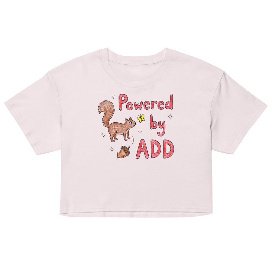 Powered By ADD Women’s crop top Orbital Clothing