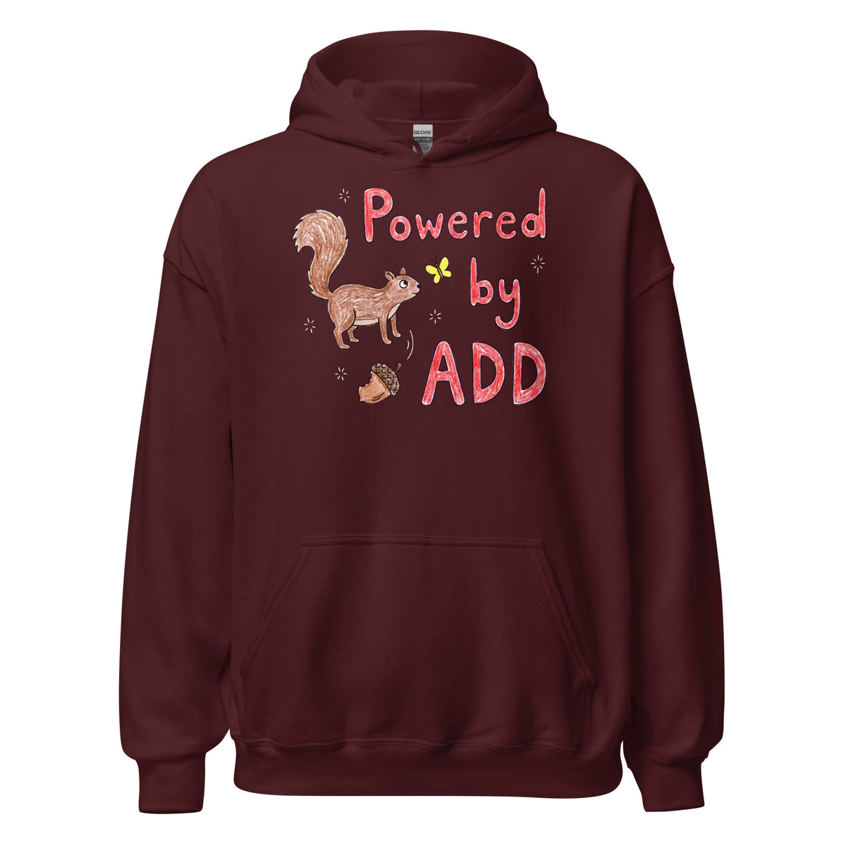 Powered By ADD Hoodie Orbital Clothing