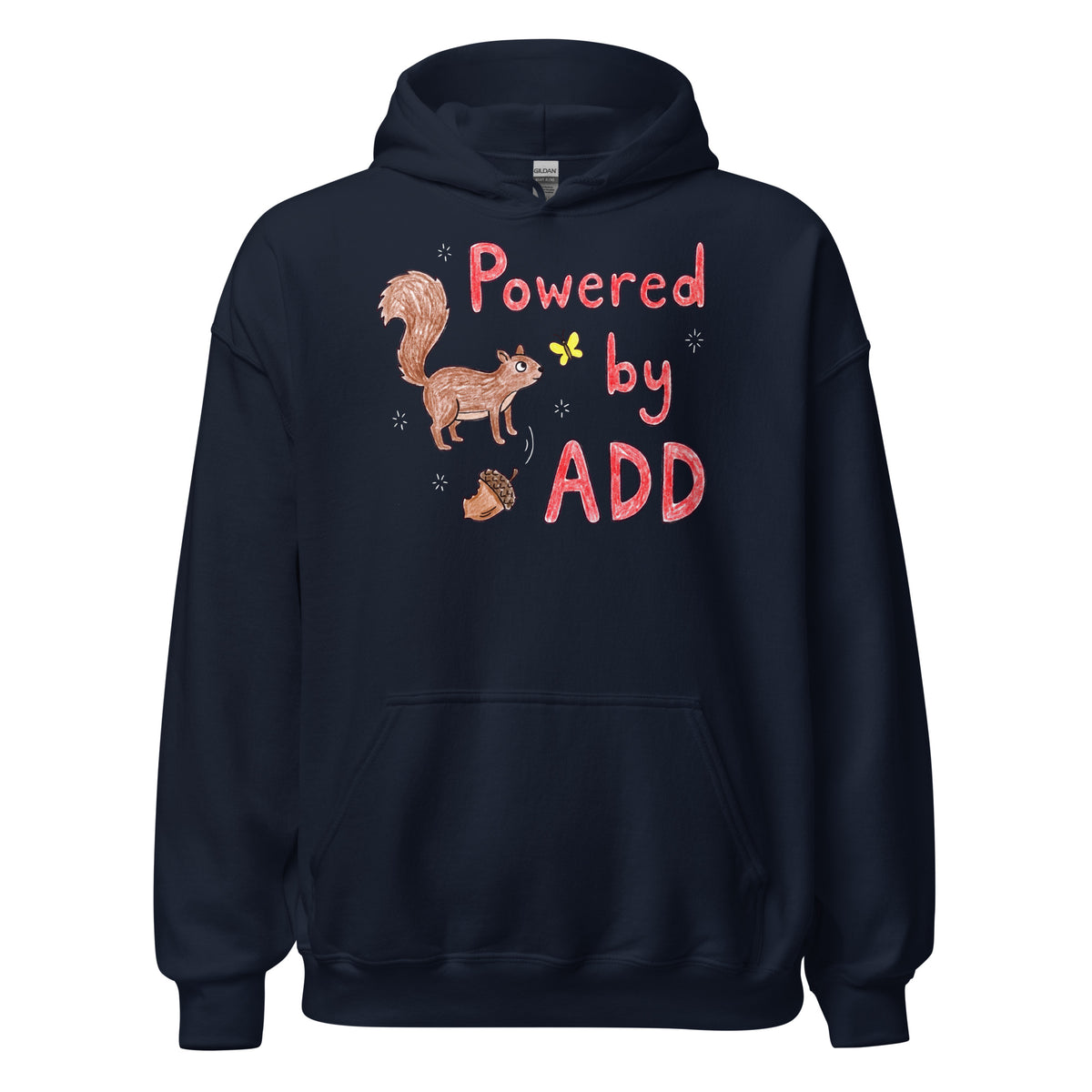 Powered By ADD Hoodie Orbital Clothing
