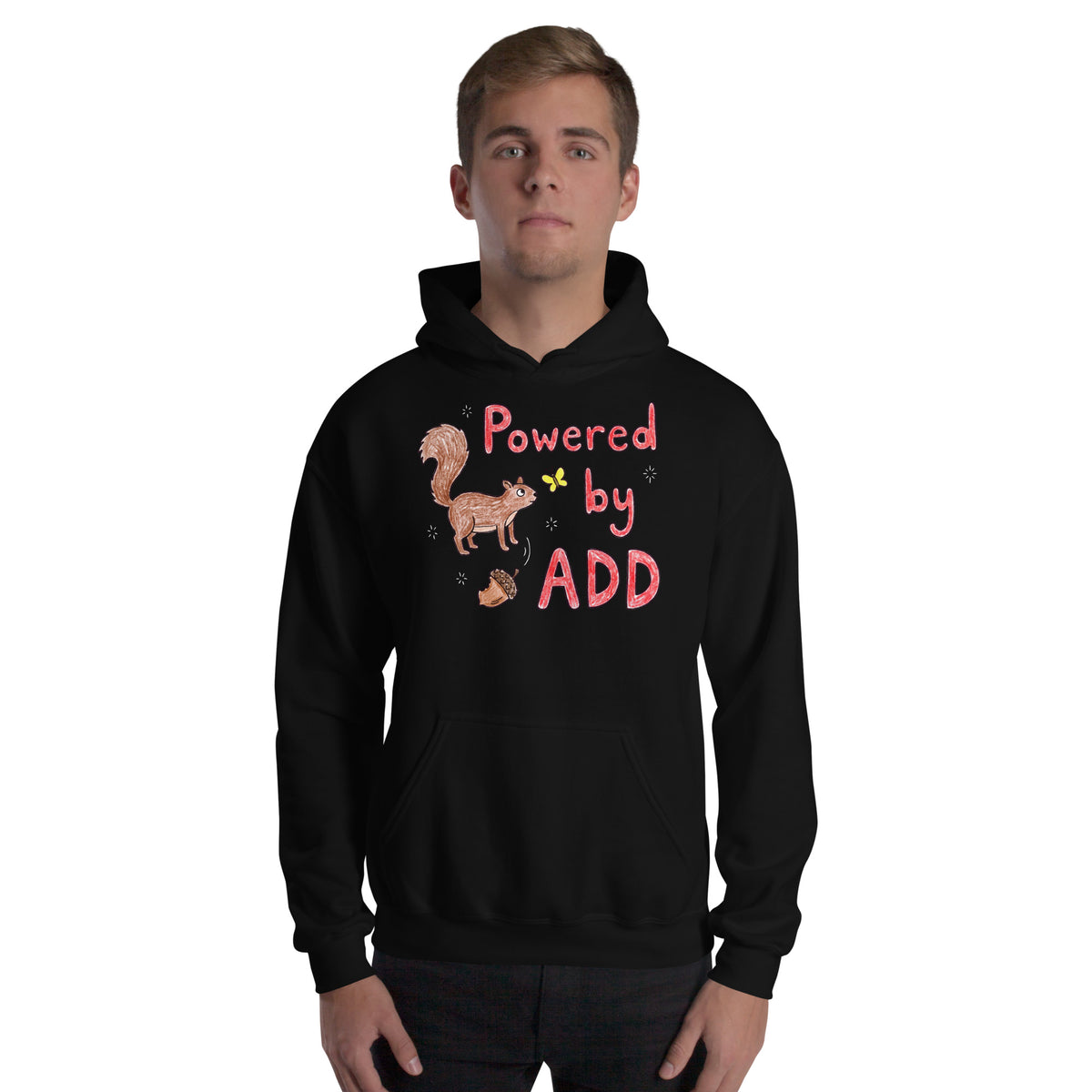 Powered By ADD Hoodie Orbital Clothing