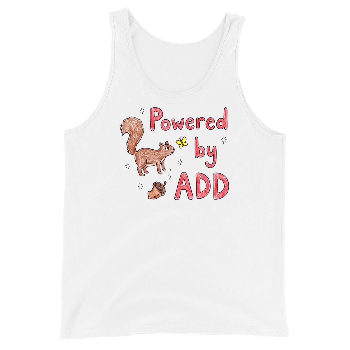 Powered By ADD Tank Top Orbital Clothing