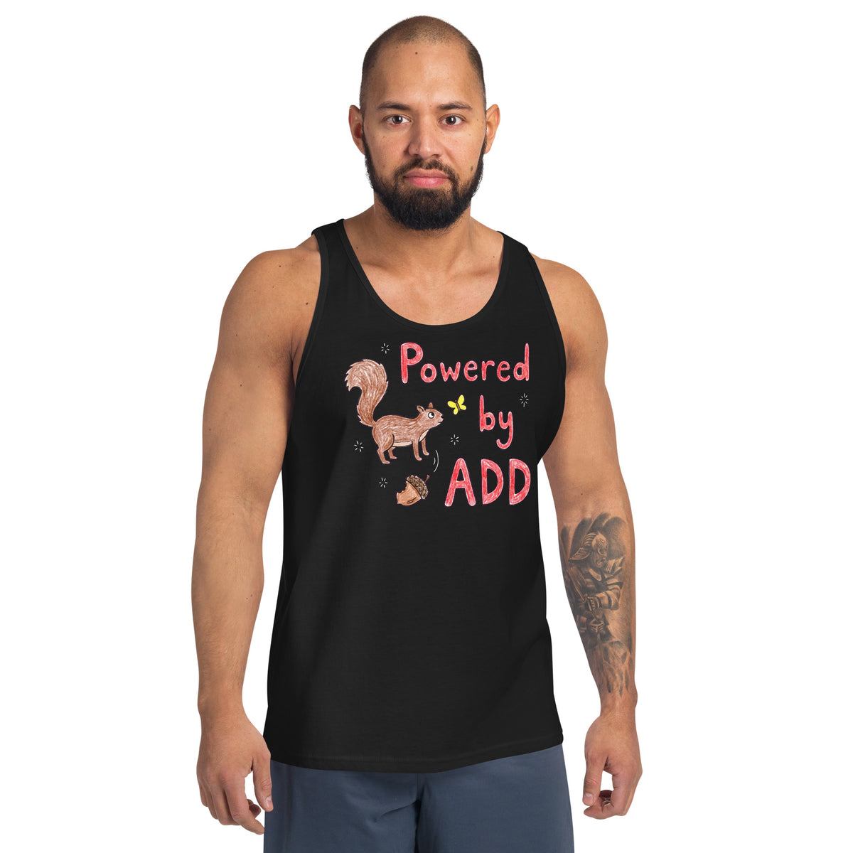 Powered By ADD Tank Top Orbital Clothing