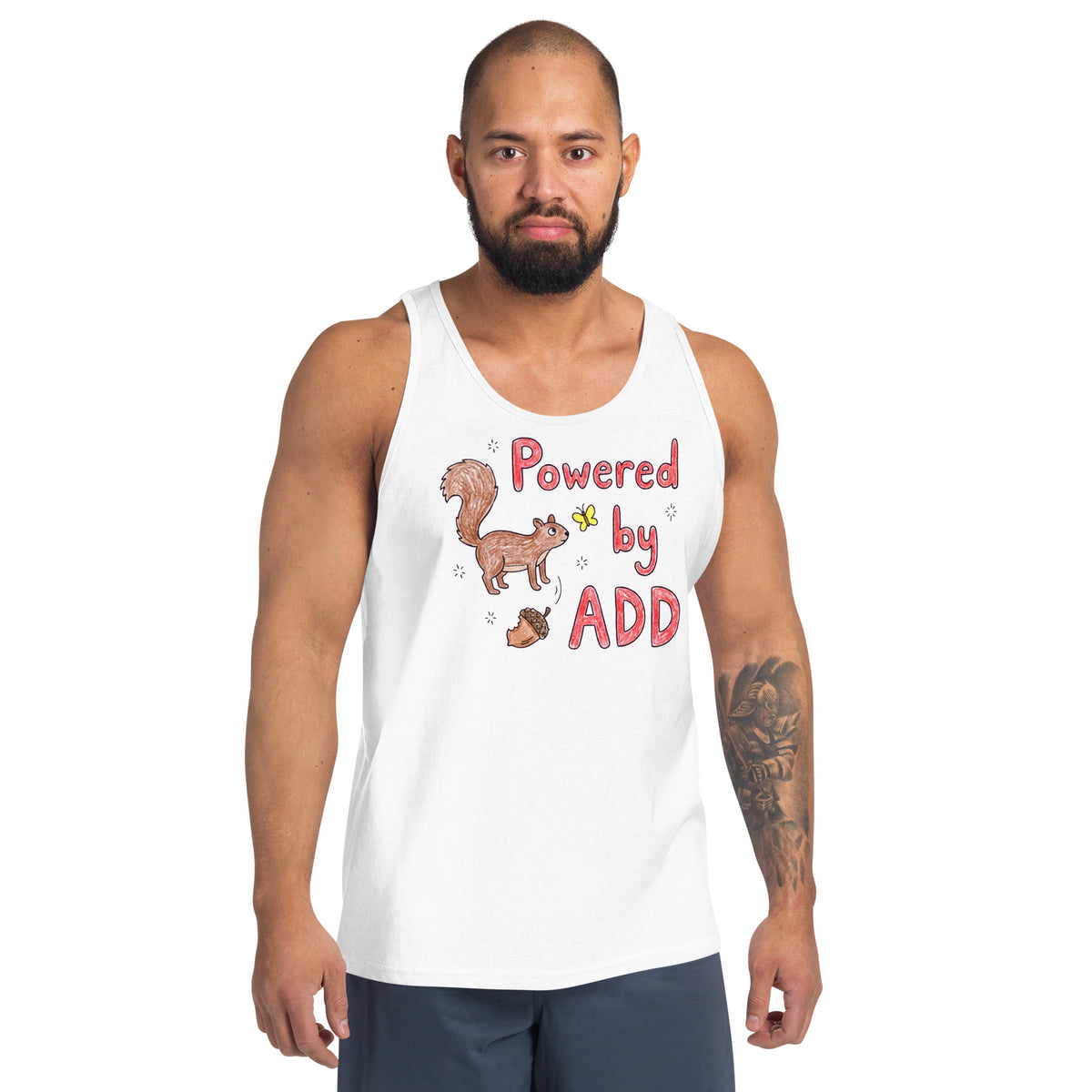 Powered By ADD Tank Top Orbital Clothing