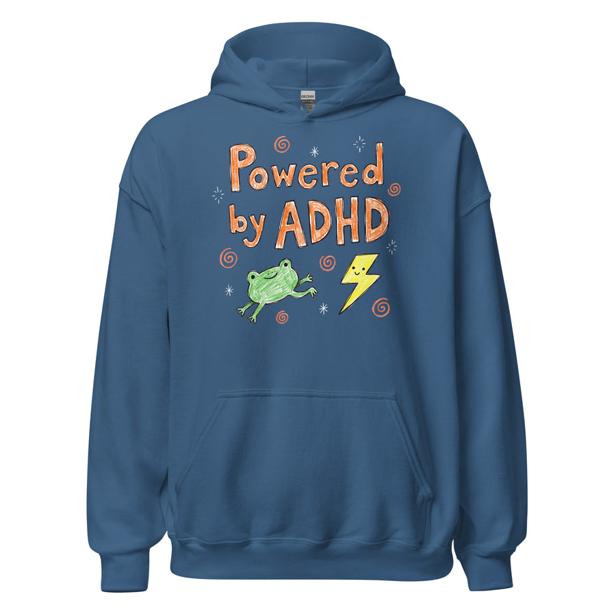 Powered By ADHD Hoodie Orbital Clothing