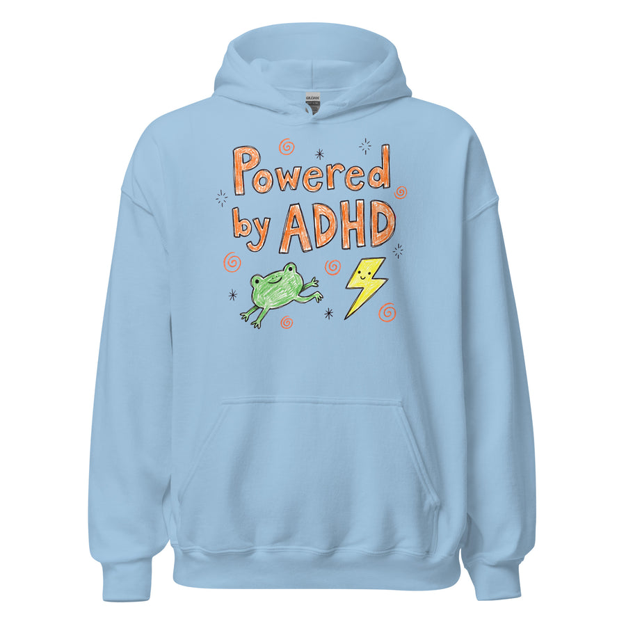 Powered By ADHD Hoodie Orbital Clothing