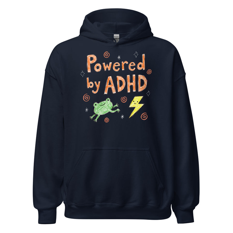 Powered By ADHD Hoodie Orbital Clothing