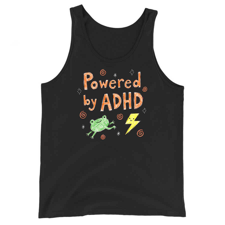 Powered By ADHD Tank Top Orbital Clothing