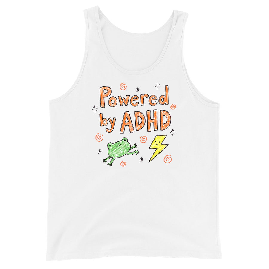 Powered By ADHD Tank Top Orbital Clothing