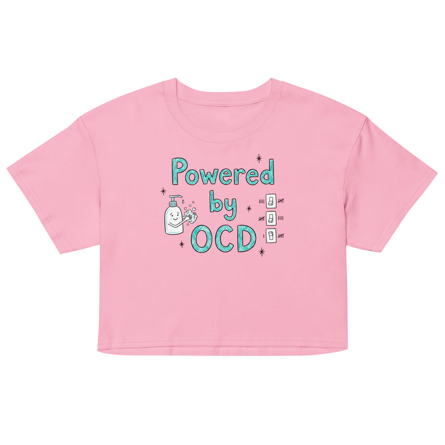 Powered By OCD Women’s crop top Orbital Clothing