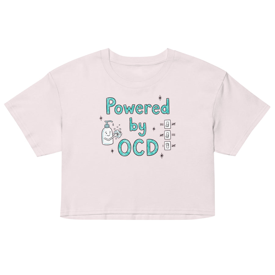 Powered By OCD Women’s crop top Orbital Clothing