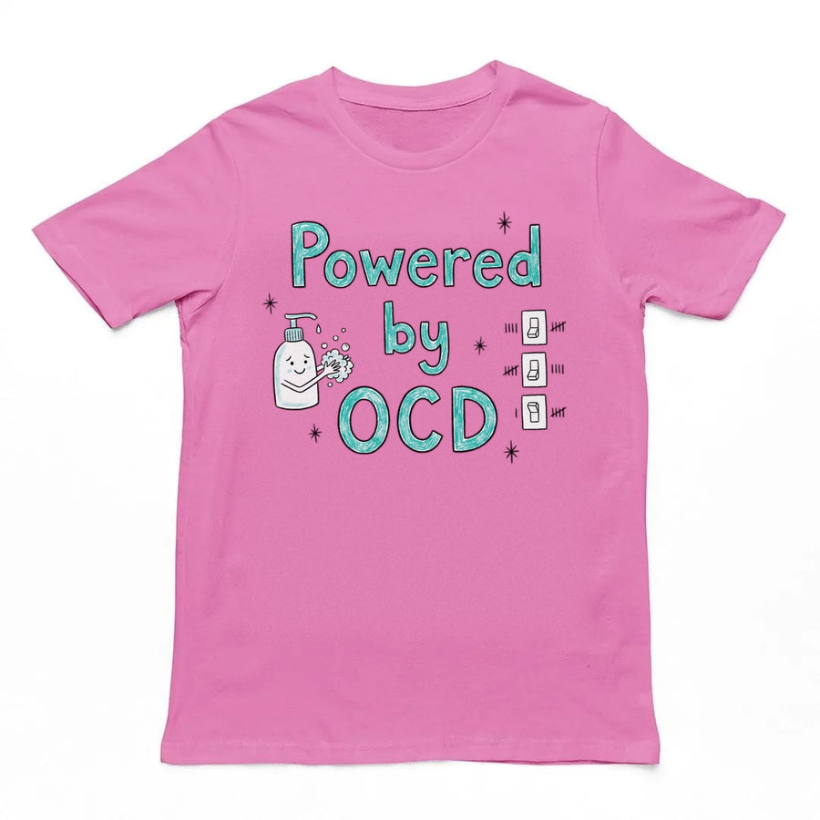 Powered By OCD T-Shirt Orbital Clothing