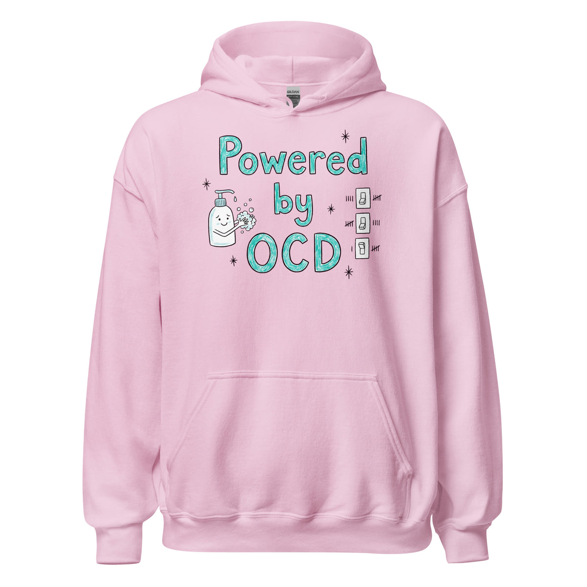 Powered By OCD Hoodie Orbital Clothing