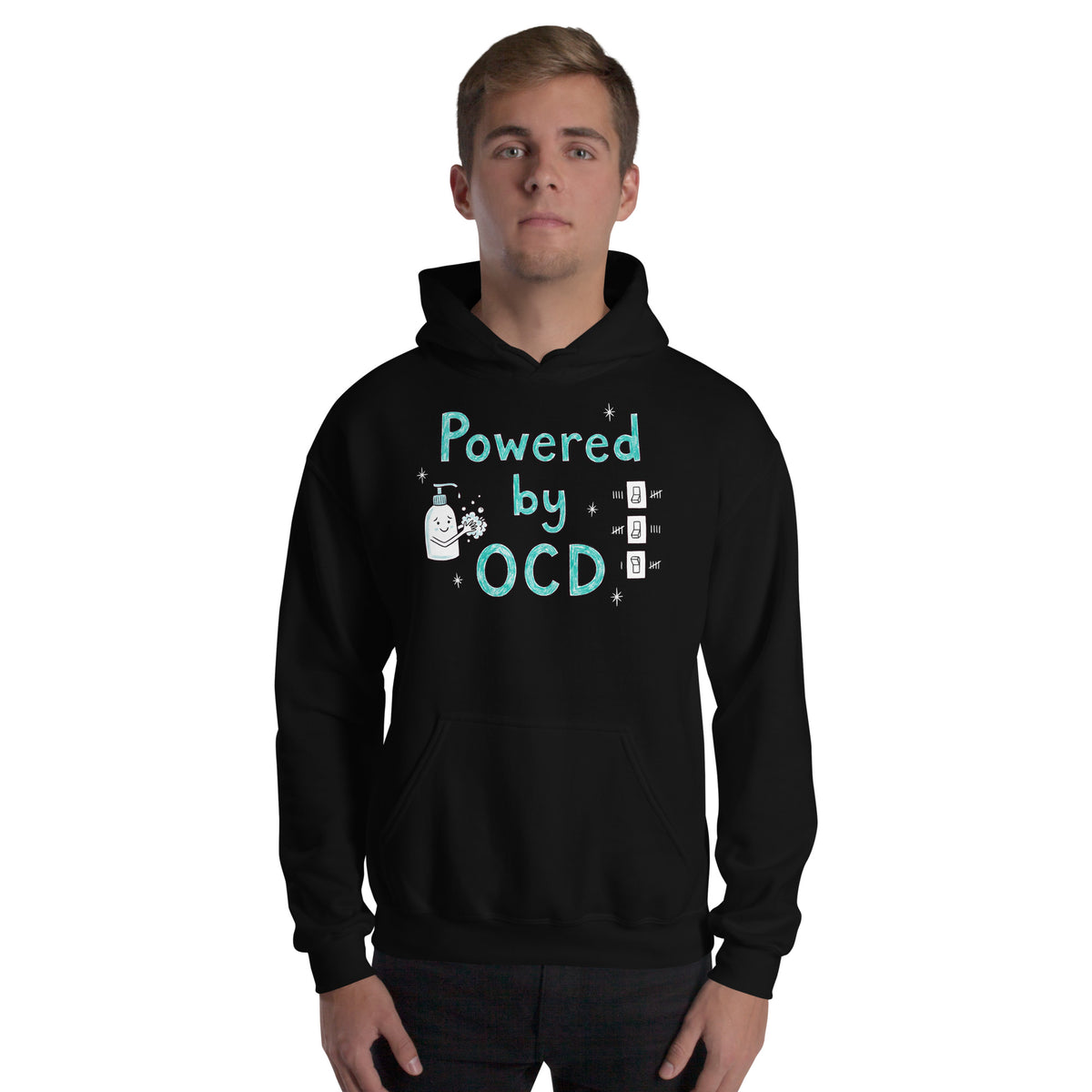 Powered By OCD Hoodie Orbital Clothing