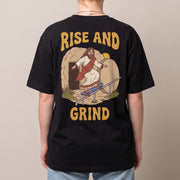 Rise And Grind T-Shirt (backprint)