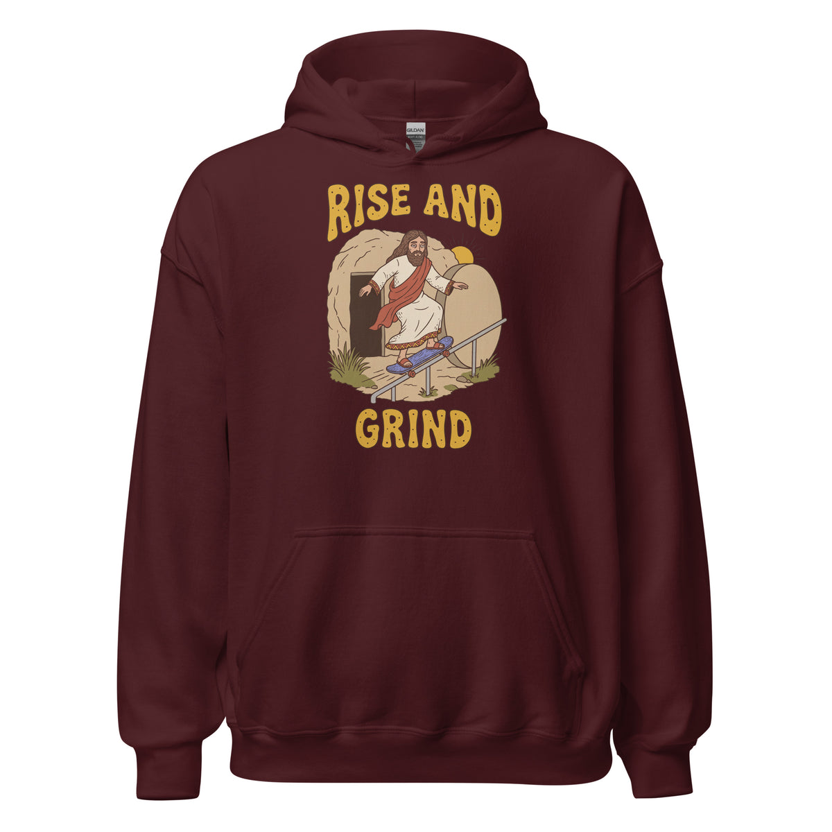 Rise And Grind Hoodie Orbital Clothing