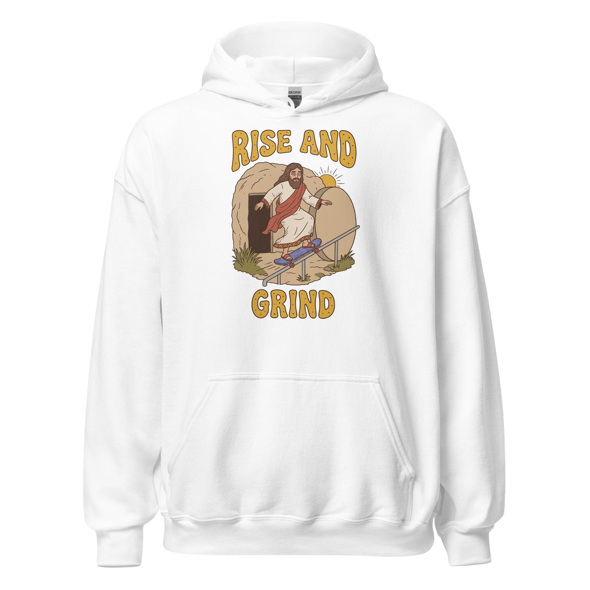 Rise And Grind Hoodie Orbital Clothing