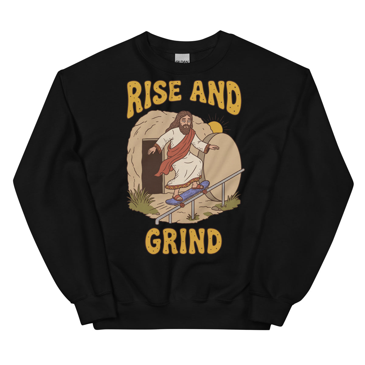 Rise And Grind Sweatshirt Orbital Clothing