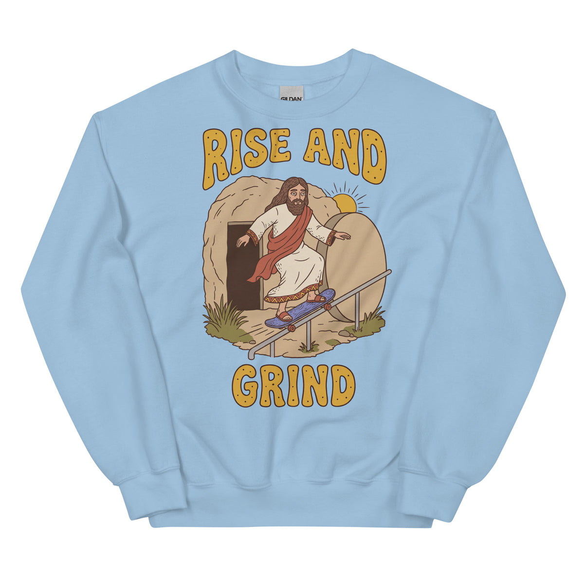 Rise And Grind Sweatshirt Orbital Clothing
