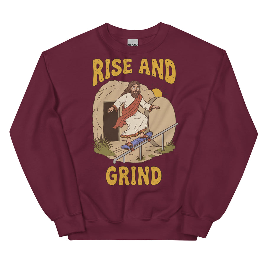 Rise And Grind Sweatshirt Orbital Clothing