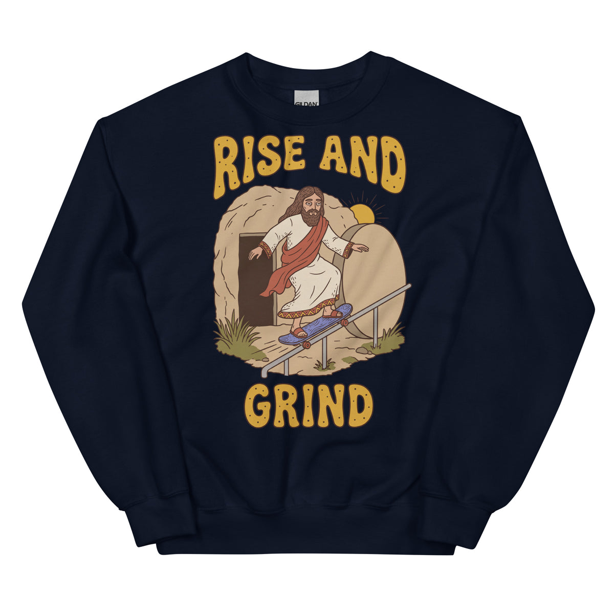 Rise And Grind Sweatshirt Orbital Clothing