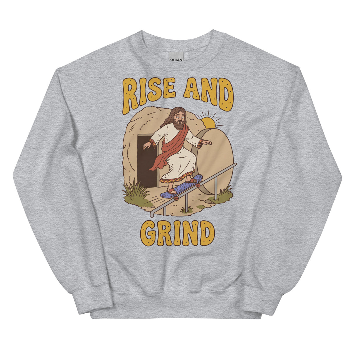 Rise And Grind Sweatshirt Orbital Clothing