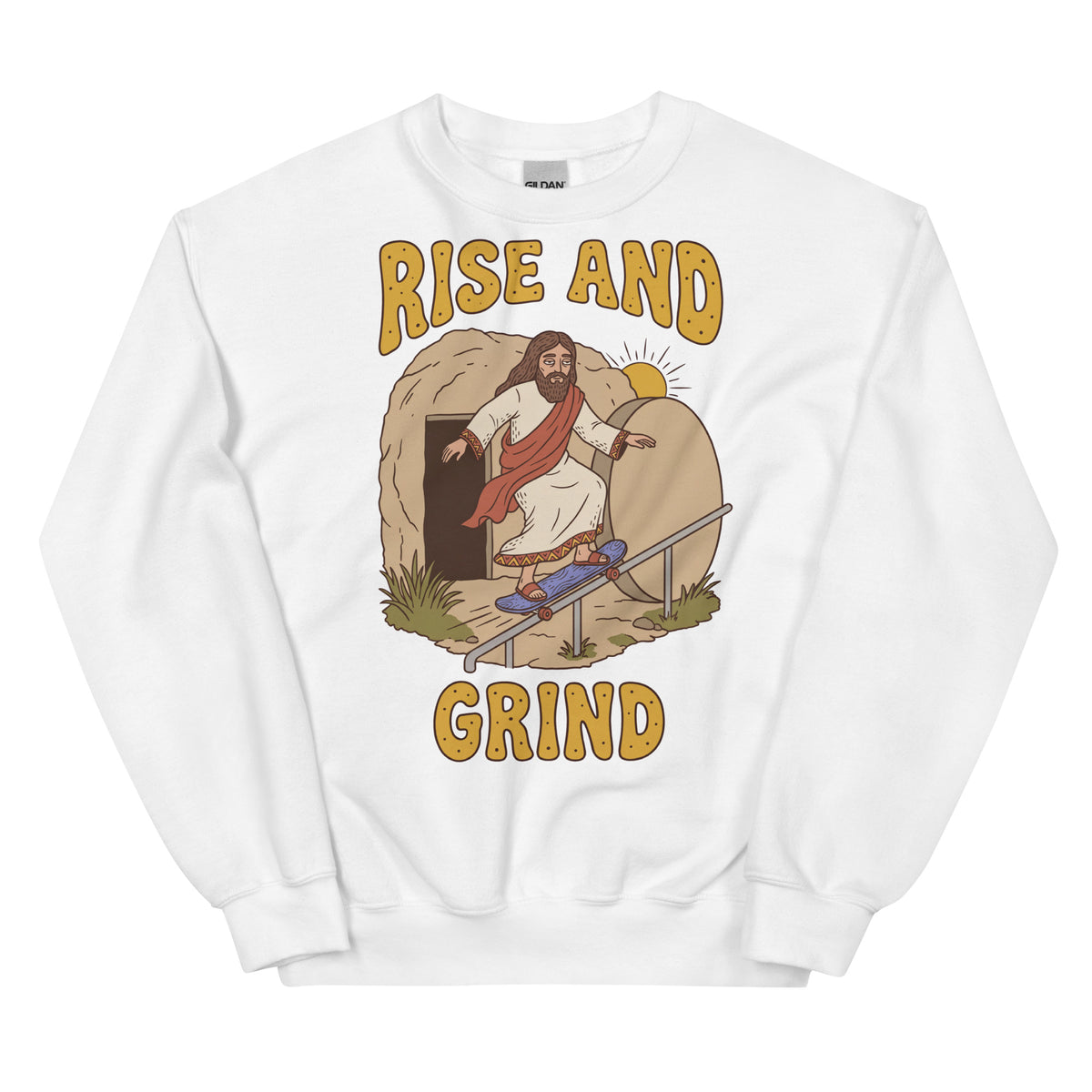 Rise And Grind Sweatshirt Orbital Clothing